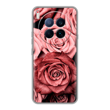 Силиконовый чехол на Tecno Camon 40 Premier 5G с принтом Цветы розы Силиконовый чехол на Tecno Camon 40 Premier 5G с принтом Цветы розы