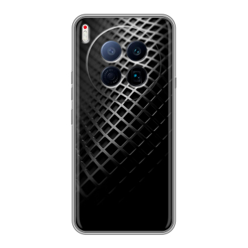 Силиконовый чехол на Tecno Camon 40 Premier 5G с принтом Текстура металла