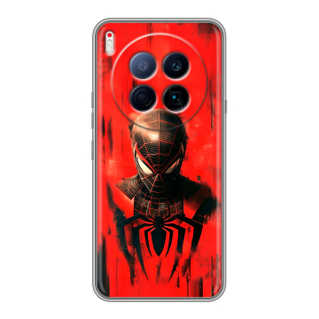 Силиконовый чехол на Tecno Camon 40 Premier 5G с принтом человек паук spiderman