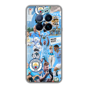 Силиконовый чехол на Tecno Camon 40 Premier 5G с принтом Man City Манчестер Сити Силиконовый чехол на Tecno Camon 40 Premier 5G с принтом Man City Манчестер Сити