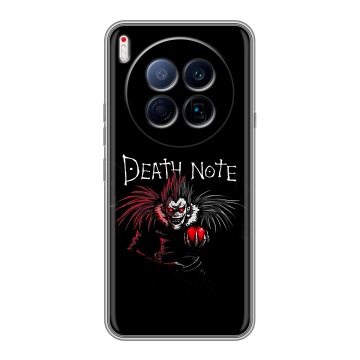 Силиконовый чехол на Tecno Camon 40 Premier 5G с принтом Death note Тетрадь смерти