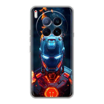 Силиконовый чехол на Tecno Camon 40 Premier 5G с принтом IronMan Железный человек