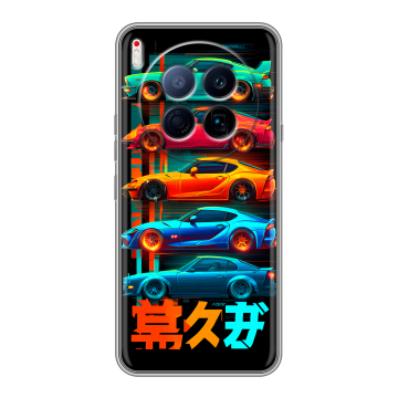 Силиконовый чехол на Tecno Camon 40 Premier 5G с принтом машины тачки Силиконовый чехол на Tecno Camon 40 Premier 5G с принтом машины тачки