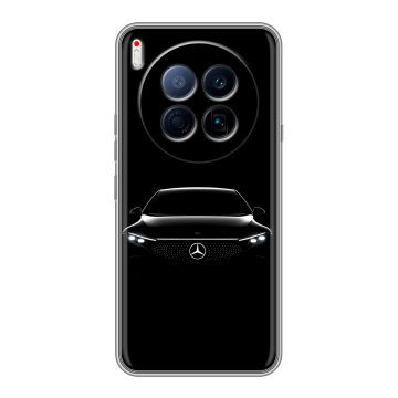 Силиконовый чехол на Tecno Camon 40 Premier 5G с принтом Mercedes Мерседес