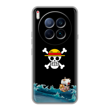 Силиконовый чехол на Tecno Camon 40 Premier 5G с принтом One Piece Ван Пис