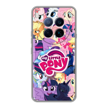 Силиконовый чехол на Tecno Camon 40 Premier 5G с принтом My little pony Дружба чудо Силиконовый чехол на Tecno Camon 40 Premier 5G с принтом My little pony Дружба чудо