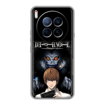 Силиконовый чехол на Tecno Camon 40 Premier 5G с принтом Death note Тетрадь смерти Силиконовый чехол на Tecno Camon 40 Premier 5G с принтом Death note Тетрадь смерти