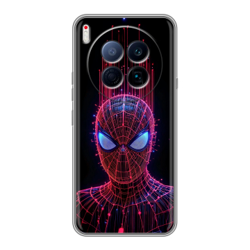 Силиконовый чехол на Tecno Camon 40 Premier 5G с принтом Spiderman Человек паук