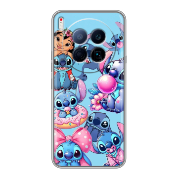 Силиконовый чехол на Tecno Camon 40 Premier 5G с принтом Лило и Стич Силиконовый чехол на Tecno Camon 40 Premier 5G с принтом Лило и Стич