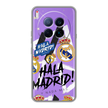 Силиконовый чехол на Tecno Camon 40 Premier 5G с принтом Real Madrid Реал Мадрид