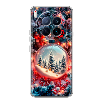 Силиконовый чехол на Tecno Camon 40 Premier 5G с принтом Новый год Силиконовый чехол на Tecno Camon 40 Premier 5G с принтом Новый год