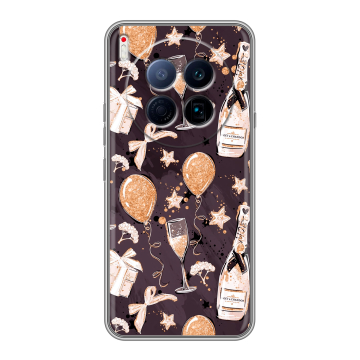 Силиконовый чехол на Tecno Camon 40 Premier 5G с принтом Новый год Силиконовый чехол на Tecno Camon 40 Premier 5G с принтом Новый год