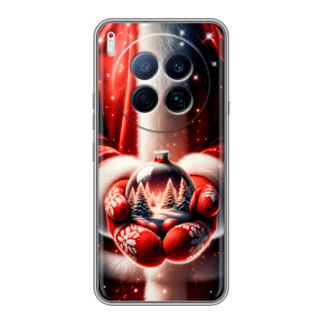 Силиконовый чехол на Tecno Camon 40 Premier 5G с принтом Новый год Силиконовый чехол на Tecno Camon 40 Premier 5G с принтом Новый год