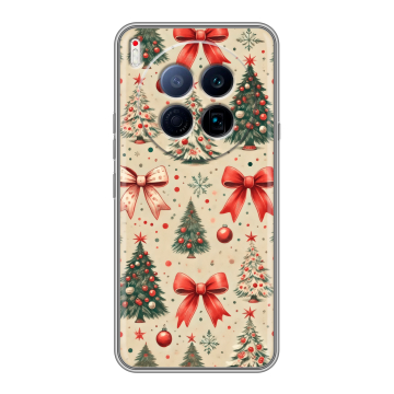 Силиконовый чехол на Tecno Camon 40 Premier 5G с принтом Новый год Силиконовый чехол на Tecno Camon 40 Premier 5G с принтом Новый год
