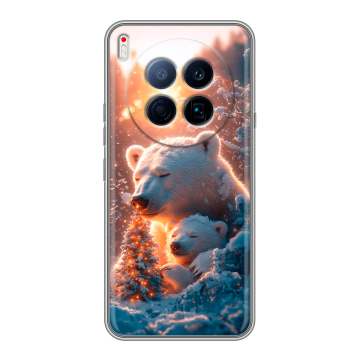 Силиконовый чехол на Tecno Camon 40 Premier 5G с принтом Новый год Силиконовый чехол на Tecno Camon 40 Premier 5G с принтом Новый год