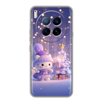 Силиконовый чехол на Tecno Camon 40 Premier 5G с принтом Новый год Силиконовый чехол на Tecno Camon 40 Premier 5G с принтом Новый год