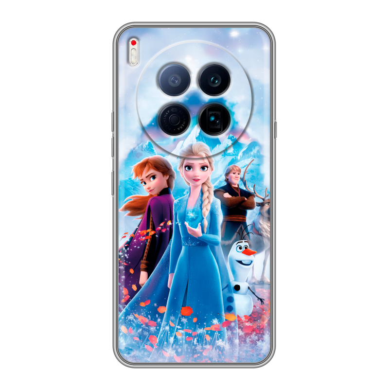 Силиконовый чехол на Tecno Camon 40 Premier 5G с принтом Холодное сердце Frozen Силиконовый чехол на Tecno Camon 40 Premier 5G с принтом Холодное сердце Frozen