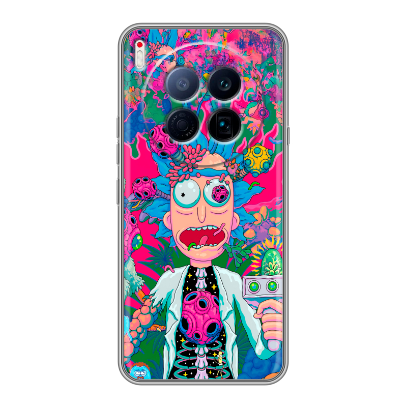 Силиконовый чехол на Tecno Camon 40 Premier 5G с принтом Рик и Морти Rick Morty Силиконовый чехол на Tecno Camon 40 Premier 5G с принтом Рик и Морти Rick Morty
