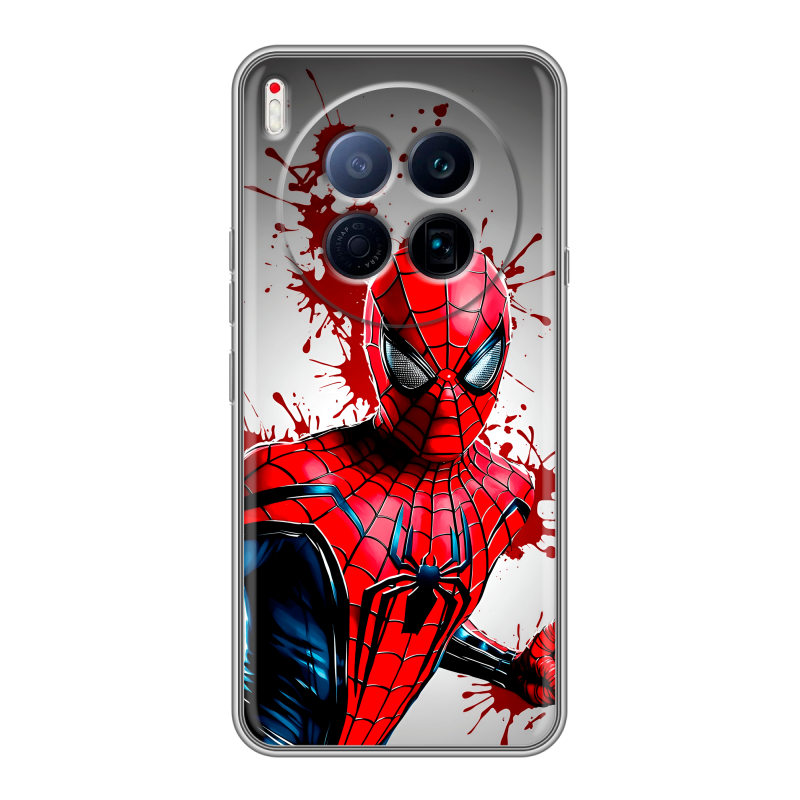 Силиконовый чехол на Tecno Camon 40 Premier 5G с принтом Spiderman Человек паук Силиконовый чехол на Tecno Camon 40 Premier 5G с принтом Spiderman Человек паук