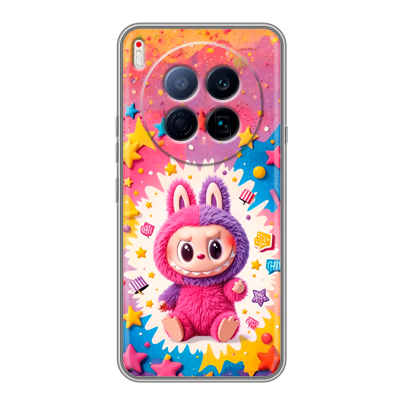 Силиконовый чехол на Tecno Camon 40 Premier 5G с принтом Labubu Лабубу Силиконовый чехол на Tecno Camon 40 Premier 5G с принтом Labubu Лабубу