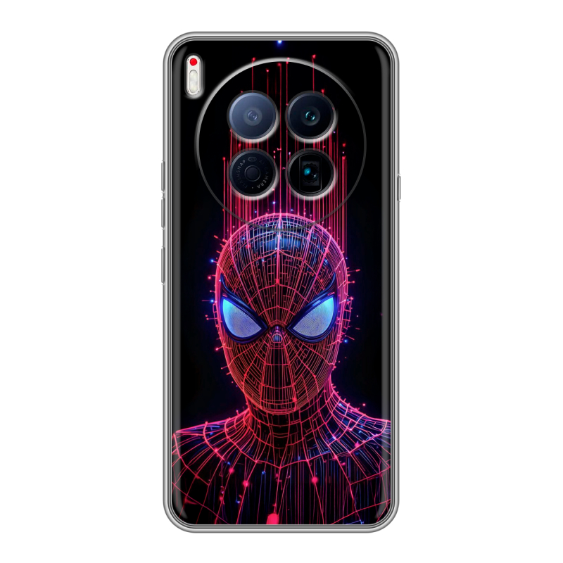 Силиконовый чехол на Tecno Camon 40 Premier 5G с принтом Spiderman Человек паук Силиконовый чехол на Tecno Camon 40 Premier 5G с принтом Spiderman Человек паук