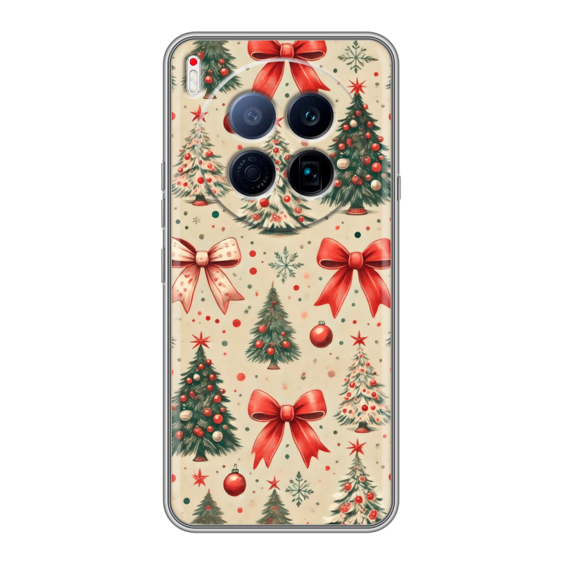 Силиконовый чехол на Tecno Camon 40 Premier 5G с принтом Новый год Силиконовый чехол на Tecno Camon 40 Premier 5G с принтом Новый год