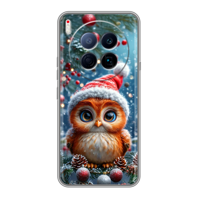 Силиконовый чехол на Tecno Camon 40 Premier 5G с принтом Новый год Силиконовый чехол на Tecno Camon 40 Premier 5G с принтом Новый год