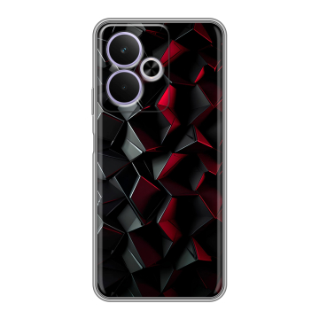 Силиконовый чехол на Realme 14T 5G с принтом Абстракция