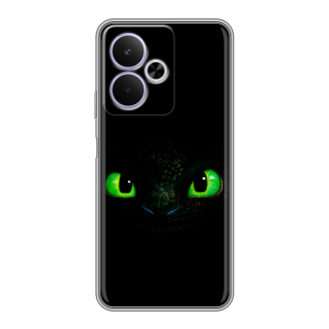 Силиконовый чехол на Realme 14T 5G с принтом Как приручить дракона