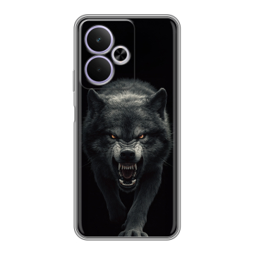Силиконовый чехол на Realme 14T 5G с принтом Волк