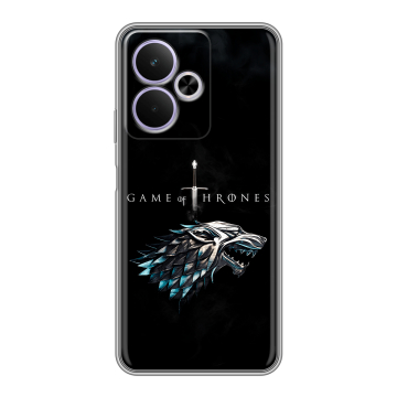 Силиконовый чехол на Realme 14T 5G с принтом Игра Престолов Game Thrones