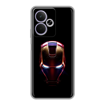 Силиконовый чехол на Realme 14T 5G с принтом IronMan Железный человек