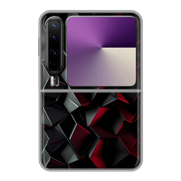 Пластиковый чехол на HUAWEI Pura X с принтом Абстракция