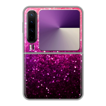 Пластиковый чехол на HUAWEI Pura X с принтом Блестки Пластиковый чехол на HUAWEI Pura X с принтом Блестки