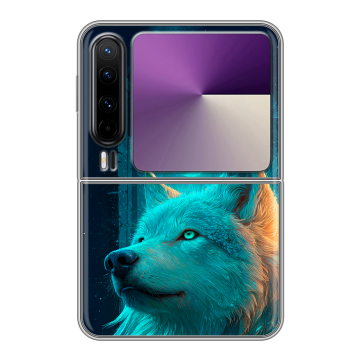 Пластиковый чехол на HUAWEI Pura X с принтом бабочки саккура Пластиковый чехол на HUAWEI Pura X с принтом бабочки саккура