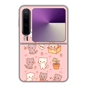 Пластиковый чехол на HUAWEI Pura X с принтом Hello Kitty Хелоу Кити Пластиковый чехол на HUAWEI Pura X с принтом Hello Kitty Хелоу Кити
