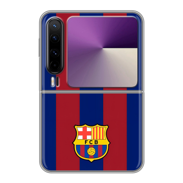 Пластиковый чехол на HUAWEI Pura X с принтом Барселона Barcelona Пластиковый чехол на HUAWEI Pura X с принтом Барселона Barcelona