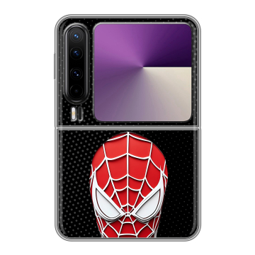 Пластиковый чехол на HUAWEI Pura X с принтом человек паук spiderman Пластиковый чехол на HUAWEI Pura X с принтом человек паук spiderman