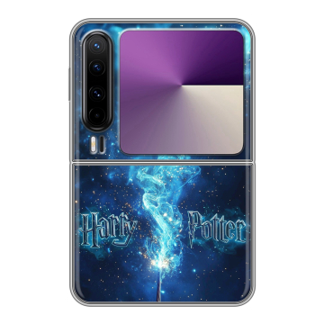 Пластиковый чехол на HUAWEI Pura X с принтом Harry Potter Гарри Поттер