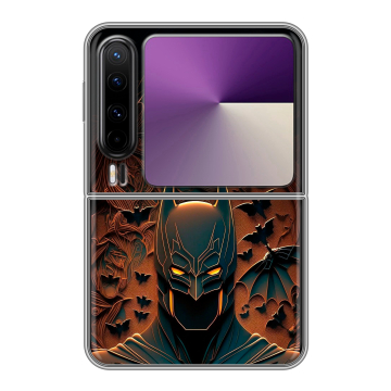 Пластиковый чехол на HUAWEI Pura X с принтом Batman Бэтмен