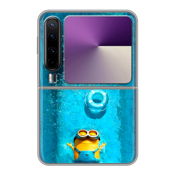 Пластиковый чехол на HUAWEI Pura X с принтом Миньоны Пластиковый чехол на HUAWEI Pura X с принтом Миньоны