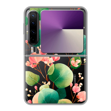 Пластиковый чехол на HUAWEI Pura X с принтом женский
