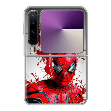Пластиковый чехол на HUAWEI Pura X с принтом Spiderman Человек паук
