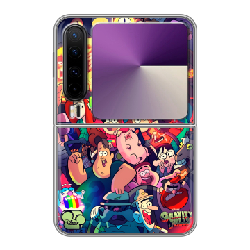 Пластиковый чехол на HUAWEI Pura X с принтом Gravity Falls Гравити Фолз