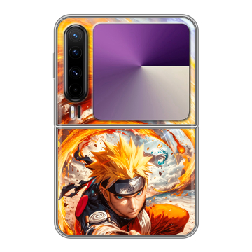 Пластиковый чехол на HUAWEI Pura X с принтом Аниме Наруто Naruto