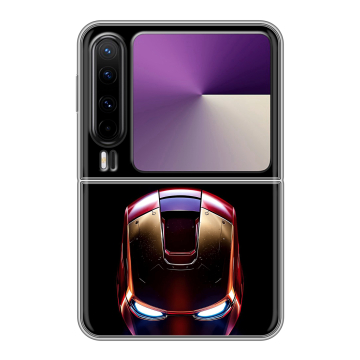 Пластиковый чехол на HUAWEI Pura X с принтом IronMan Железный человек