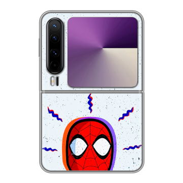 Пластиковый чехол на HUAWEI Pura X с принтом Spiderman Человек паук
