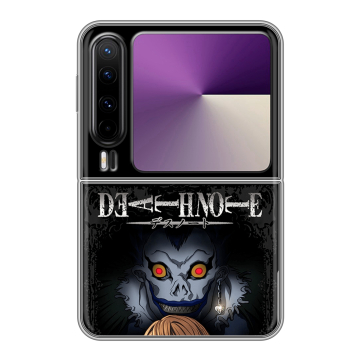 Пластиковый чехол на HUAWEI Pura X с принтом Death note Тетрадь смерти