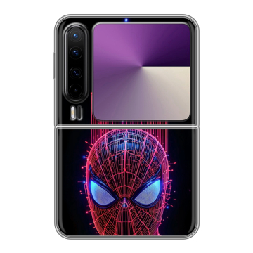 Пластиковый чехол на HUAWEI Pura X с принтом Spiderman Человек паук
