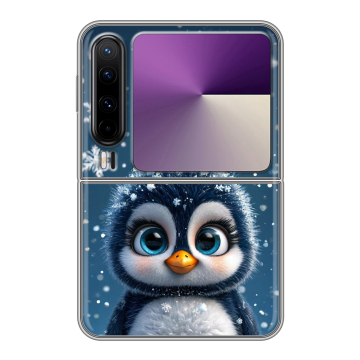 Пластиковый чехол на HUAWEI Pura X с принтом Новый год Пластиковый чехол на HUAWEI Pura X с принтом Новый год
